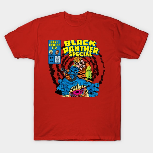 Black Panther Special T-Shirt by Can I Thwipp It?